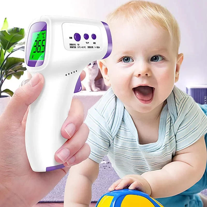 Description Picture 5 of itemBaby Adult Forehead Temperature Measure Termometre Medical Fever Infrared Thermometer Digital Non-contact Laser Termometro Body