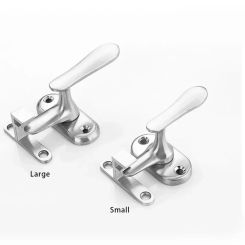 Stainless Steel Doors and Windows Sash Lock Window Latch Handle Sliding Window Handle Security Hasp Hardware Fittings