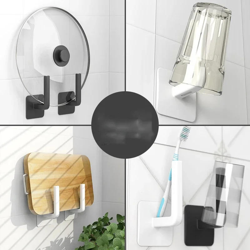 Description Picture 4 of itemToilet Paper Holder Bathroom Storage Paper Towel Holder Kitchen Wall Hook Toilet Paper Stand Home Organizer Toilet Accessories