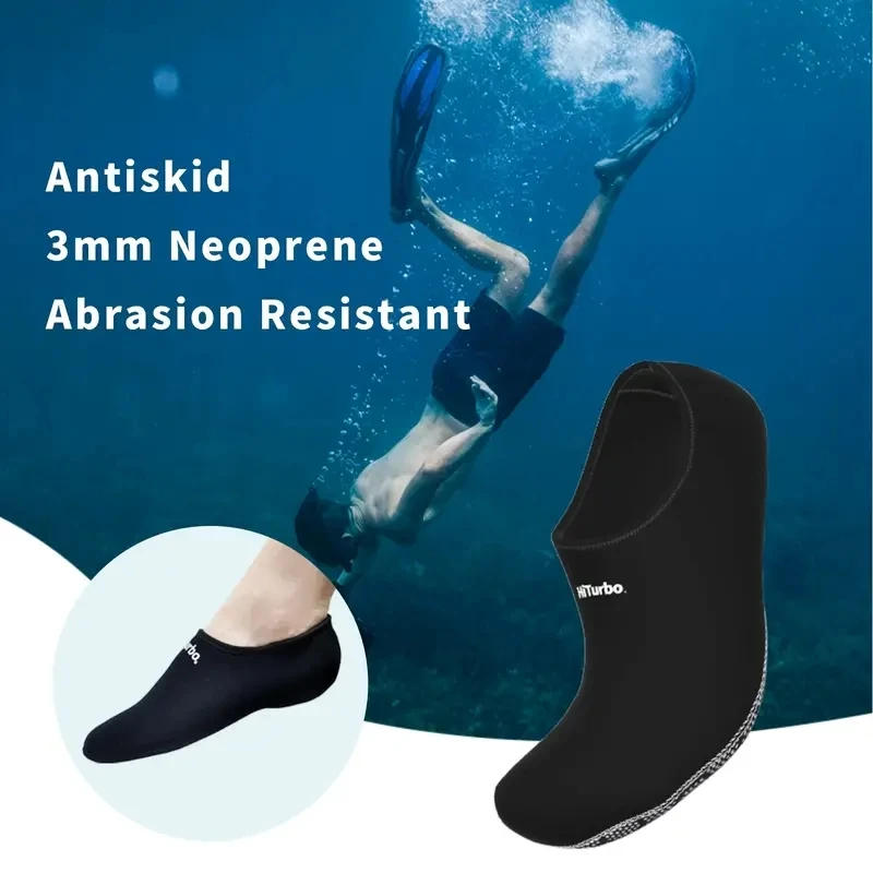 Description Picture 2 of itemHiTurbo 3mm Neoprene Socks, Anti-Slip Water Socks Shoes, For Diving Swimming Surfing Snorkeling
