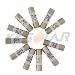 10pcs 1000V 10*38MM 1A 5A 10A 12A 15A 20A 25A 30A DC PV Solar Fuse Metal Alloys for Solar Power System Protection