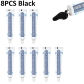 8PCS Balck