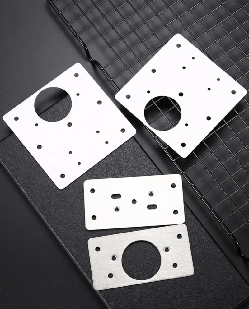 Description Picture 3 of itemStainless Steel Hinge Fixing Plate Kit Cabinet Door Hinge Repair Plate Bracket with Mounting Screw for Kitchen Furniture