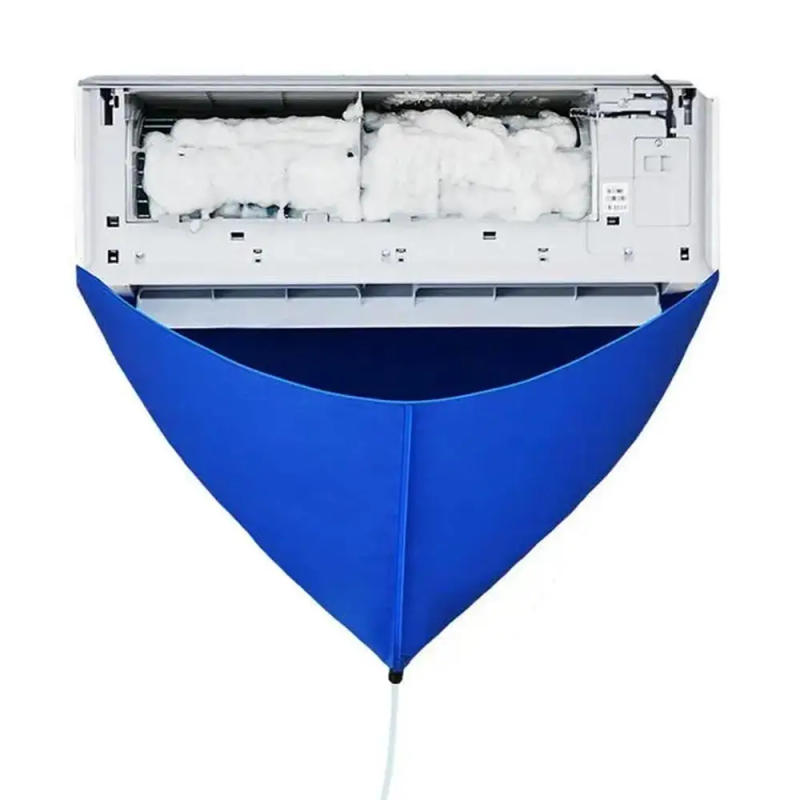 Description Picture 3 of itemSplit Air Conditioning Cleaning Bag Air Conditioning Cleaning Cover Air Conditioning Cleaning Tool Air Conditioner Service Bag