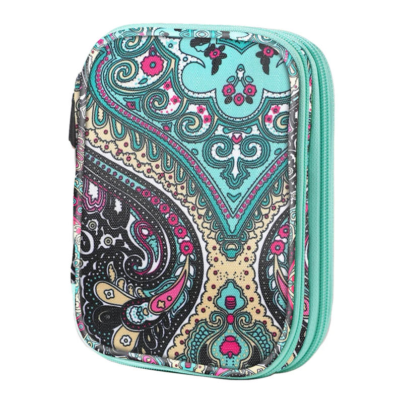 Description Picture 5 of itemThread Yarn Storage Pack Large-capacity Crochet Yarn Organizer Bag Waterproof Oxford Cloth Lightweight for Sewing Crochet Hooks