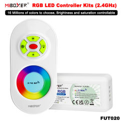 Miboxer FUT020 DC12-24V 2.4GHzRF RGB Brightness and saturation controllable adjustable Controller Dimmer for Led Strip/FCOB