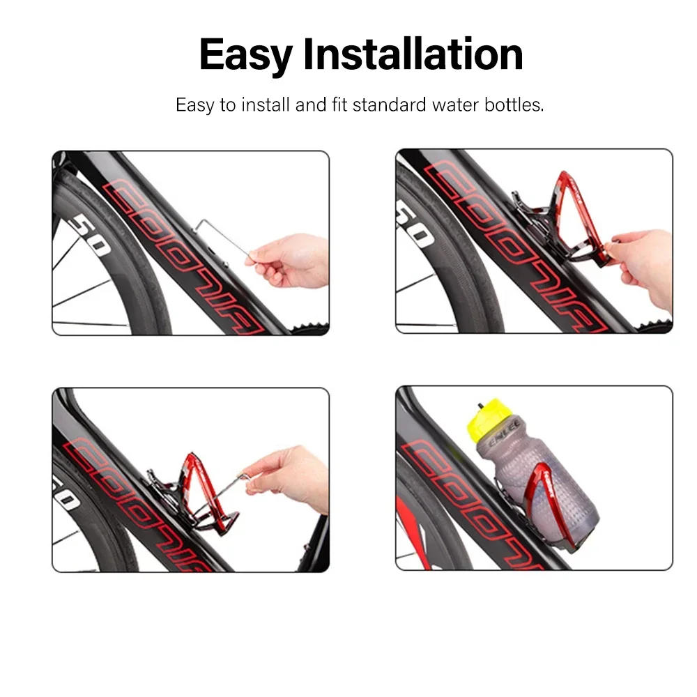 Description Picture 3 of itemBicycle Bottle Cages MTB Road Bike Water Bottle Holder Colorful Lightweight Cycling Bike Bottle Mount Rack Bicycle Accessories