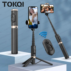 Bluetooth Wireless Handheld Selfie Stick Tripod Extendable Monopod with Remote for Huawei iPhone 13 Pro Max Xiaomi Phone Live