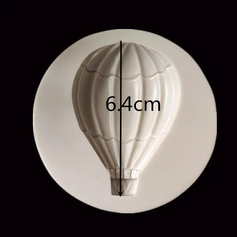 Description Picture 6 of item1pcs Hot Air Balloon Silicone Mold Fondant Cake Decoration Tool Chocolate Fudge Mold Sugarcraft Bakeware Kitchen Tool
