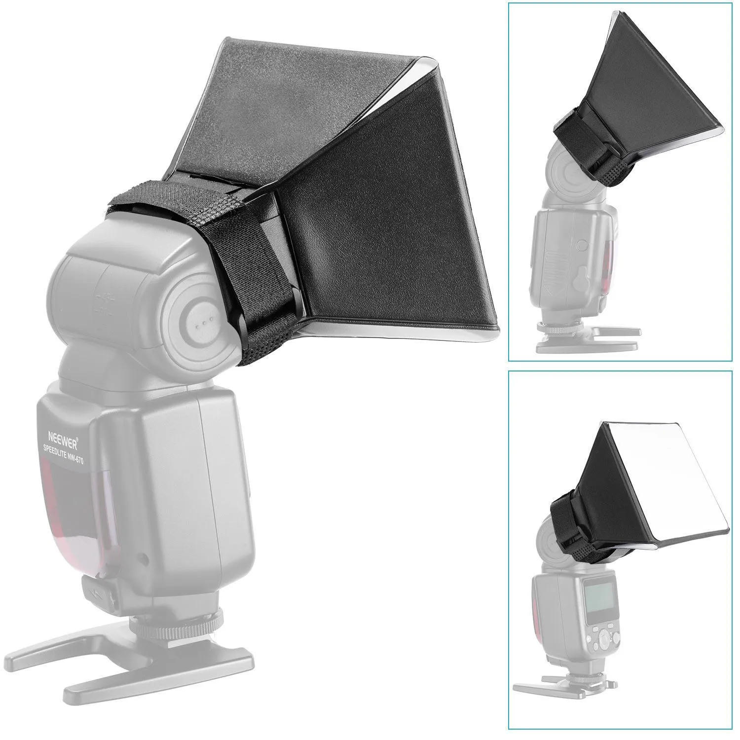 Description Picture 2 of item10*13cm Softbox Flash Diffuser Reflector For Most Kinds Of SLR Camera Speedlite Flash Softbox Photography Studio Accessories