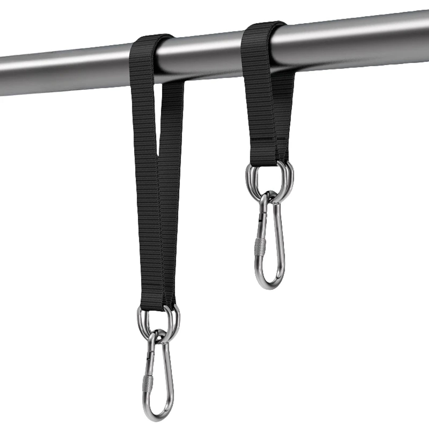 Description Picture 4 of itemTree Swing Straps 200kg Heavy Duty Hook Ring Hanging Belt Connecting Belt for Hammock Punching Bag Swing Horizontal Bar