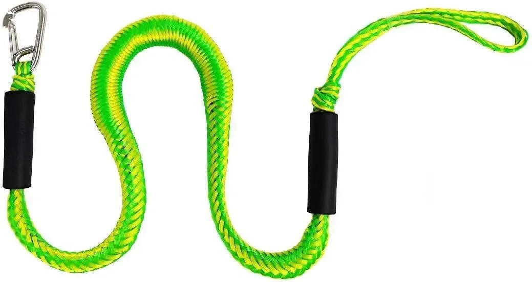 Description Picture 3 of itemBungee Dock Lines Cords Docking Rope For Kayak Watercraft SeaDoos Jet Ski Pontoon Canoe Power Boat Mooring Rope Accessories