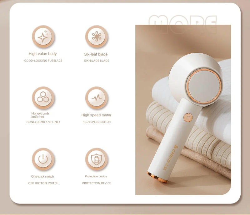 Description Picture 6 of item5V/220V Electric Fabric Shaver and Lint Remover for Sweaters and Blankets