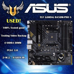ASUS TUF GAMING B450M PRO S  DDR4 4400MHz 128G,M.2, HDMI 2.0B, type C and native USB 3.1 Gen 2 Desktop AM4 CPU