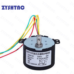 50KTYZ Permanent magnet synchronous motor AC 220V speed reducer motors controllable positive and negative inversion 6W