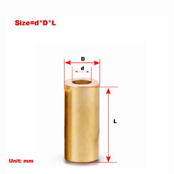 Brass Hollow Copper Pipe/Precision Round Straight Pipe Isolation Column/Thickened Gasket M3-M8