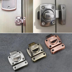 Small Latch Combination Door Lock Doors Zinc Alloy Bolt Street Gate Lock Sliding Door Closing Latches Latches For Furniture Hasp