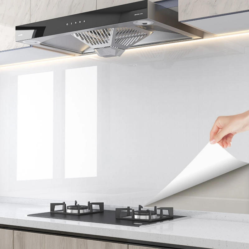 Description Picture 2 of item55cm Width Glossy Vinyl Wallpaper for Waterproof Wall Stickers Bathroom Table Kitchen Self-Adhesive Sticker for Furniture Decor