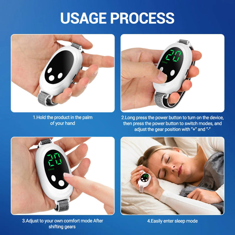 Description Picture 6 of itemHandheld Sleep Aid Device Microcurrent Intelligent Help Sleep Devices for Sleep Massager Relief Anxiety Stress Hypnosis Tool USB