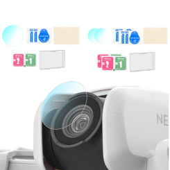 Tempered Glass Lens Screen Protector Anti-scratch Drone Camera Lens Tempered Film Tempered Glass Film for Neo Drone Accessories