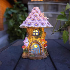 Solar Garden Light Treehouse Night Lamp Courtyard Garden Lawn Landscape For Home Decor Outdoor Waterproof LED Solar Powered Lamp