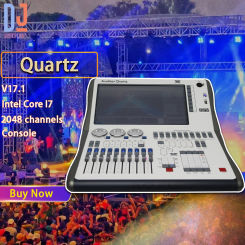 New I7 Quartz Titan V17.1 System DJ DMX Dimming Controller Stage Lighting Console Wedding Party Control Par Moving Head Light