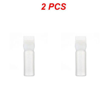 1/2PCS Colors Hair Dye Applicator Brush Bottles Dyeing Shampoo Bottle Oil Comb Hair Dye Bottle Applicator Hair Coloring Styling