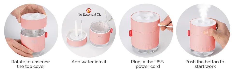 Description Picture 4 of itemDehumidifier Moisture Absorbers Air Dryer with 500ml Water Tank Quiet Air Dehumidifier for Home Basement Bathroom Wardrobe