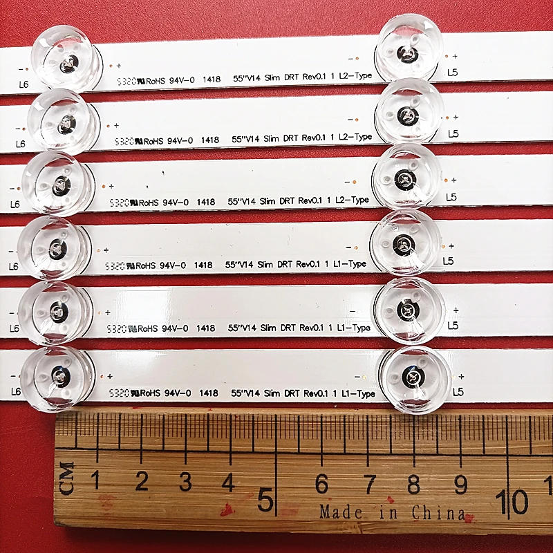 Description Picture 4 of itemLED Strip for 55LB6900 55LB7000 55LB700V 55LB7200 6916L-1741A 6916L-1743A 55LB720V 55LB730V 55LB730B 55LB731V 55LB7500 55LB750T