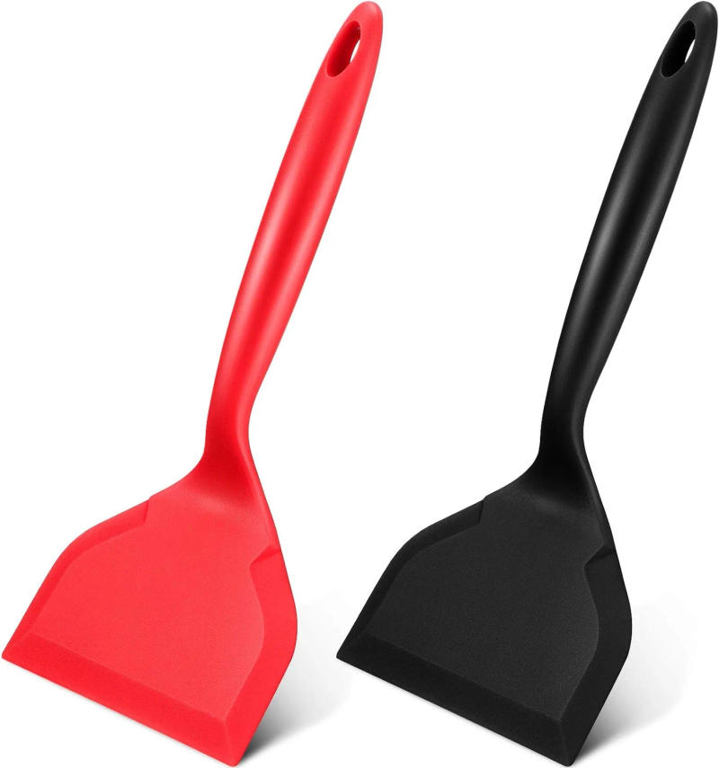 Description Picture 2 of itemWide Silicone Spatula Shovel Turner Nonstick Fried Shovel Fish Spatula Silicone Wide Flexible Turner for Nonstick Cookware Egg