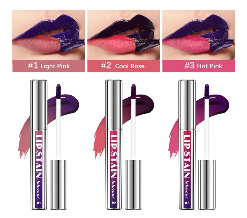 Description Picture 3 of itemLong Lasting Lip Inks Korean Matte Lip Tint Peel Off Matte Tick for Lips Stick Free Shipping Liquid Lipstick Waterproof Makeup