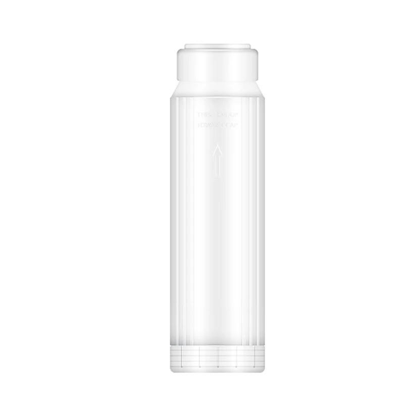 Description Picture 5 of itemWater Purifier Accessorie 10 Inch Packing Shell DIY Filter Material Filling Transparent Filter Element Empty Shell Flat Pressure