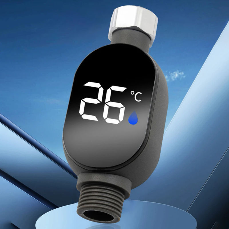 Description Picture 6 of itemLED Display 0~99â„ƒ Home Water Shower Thermometer Bath Thermostat Intelligent Temperature Measurement Bathroom