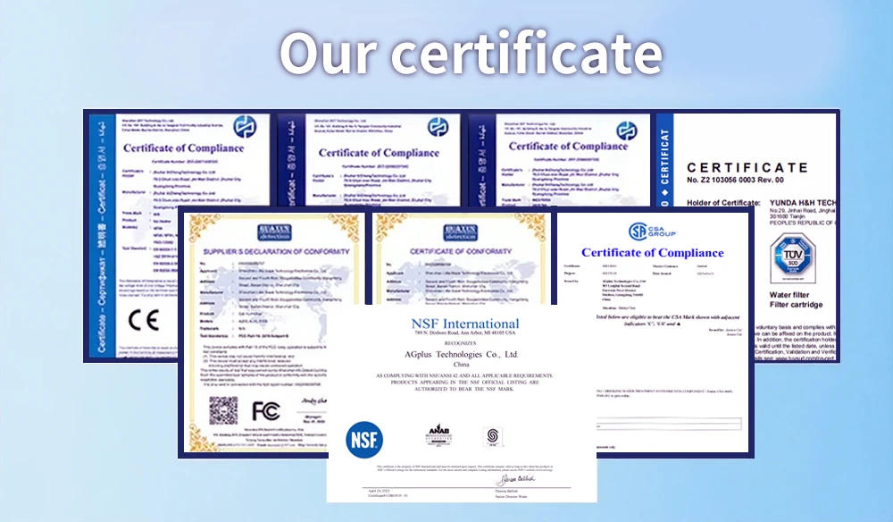 Description Picture 3 of itemBosch Ultra Clarity Pro Water Filter NSF42 Certified Compatible WFC100MF WFS200MF 200 Gallon Capacity