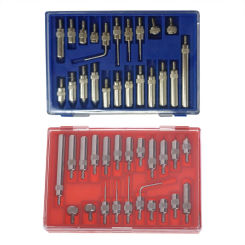 OOTDTY 22Pcs Steel Dial Indicator Point Set 4-48 Thread Tip For Dial & Test Indicators