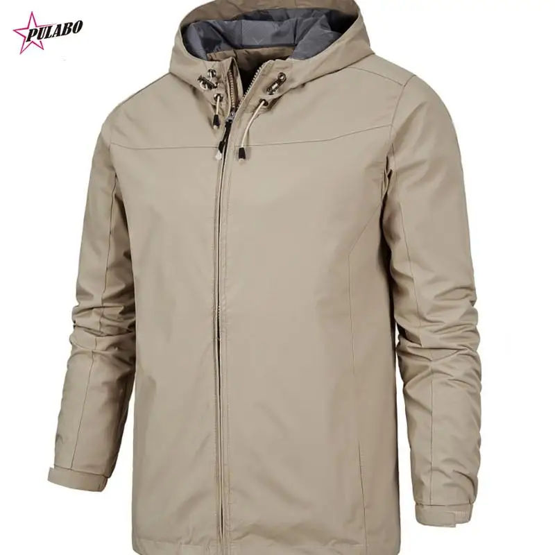 PULABO Men's Glennaker Lake Rain Hooded