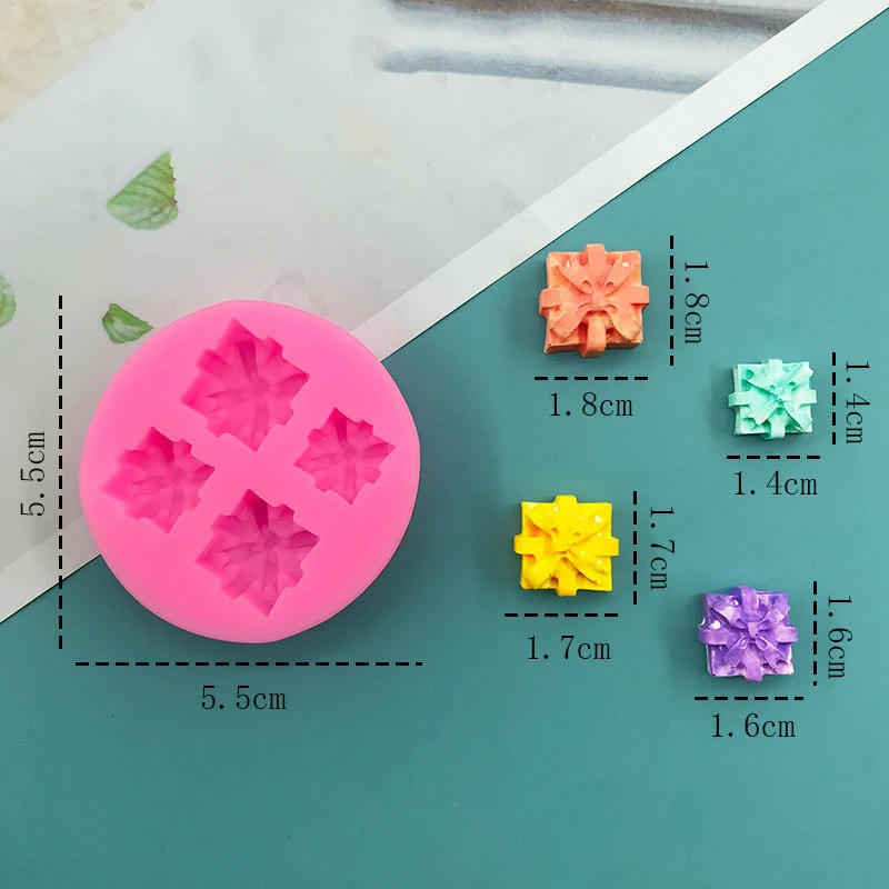 Description Picture 6 of item1Pc Food Shape Molds Waffles Cookie Cheese Chocolate Chip Donuts Cake Decorating Tools Soft Silicone Creative Fondant Mold