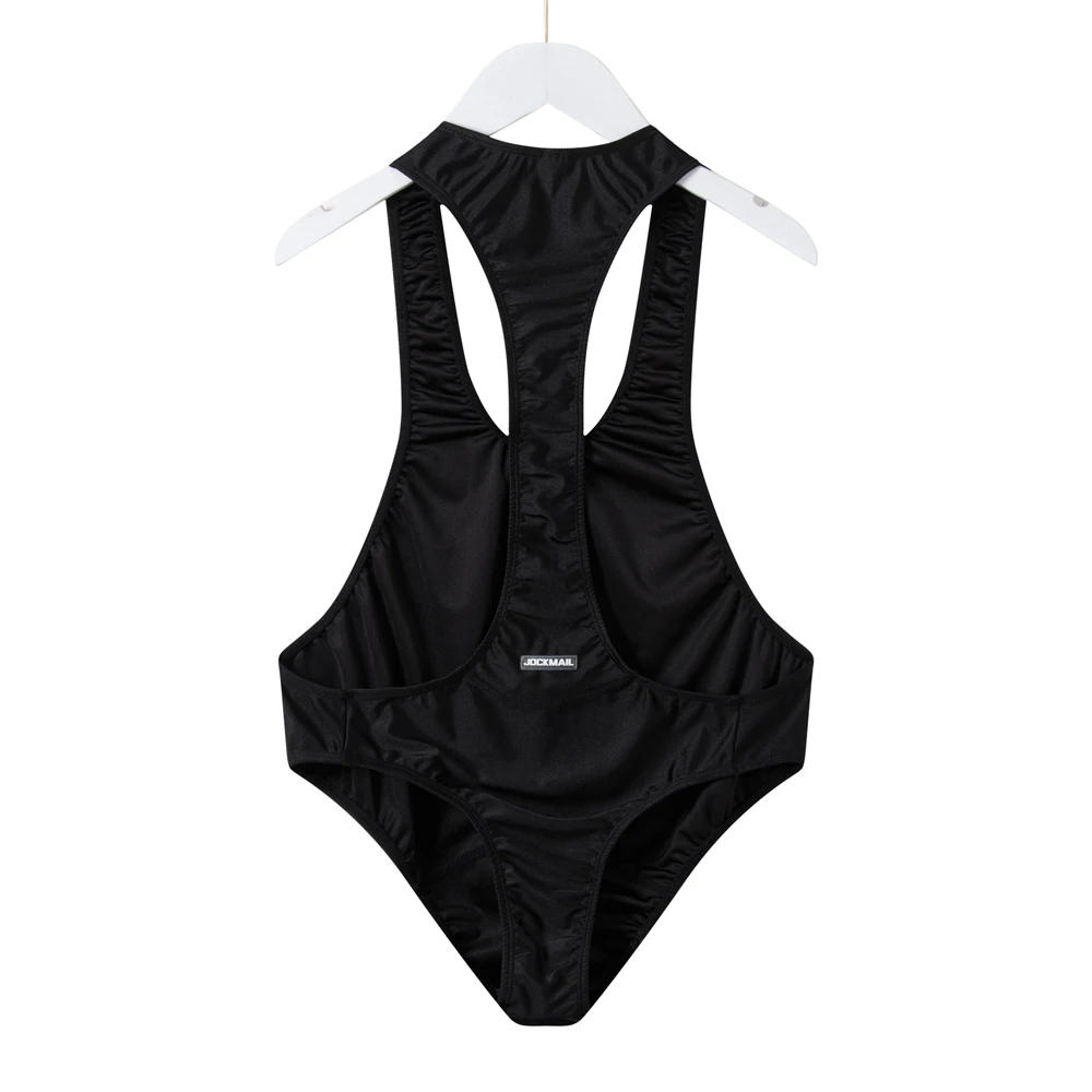 Description Picture 6 of itemMens Undershirts Slim Bodysuit Shaper Bikini Briefs Jumpsuits Sexy Gay Underwear Thong Jockstrap Bodywear Sports Bodybuilding