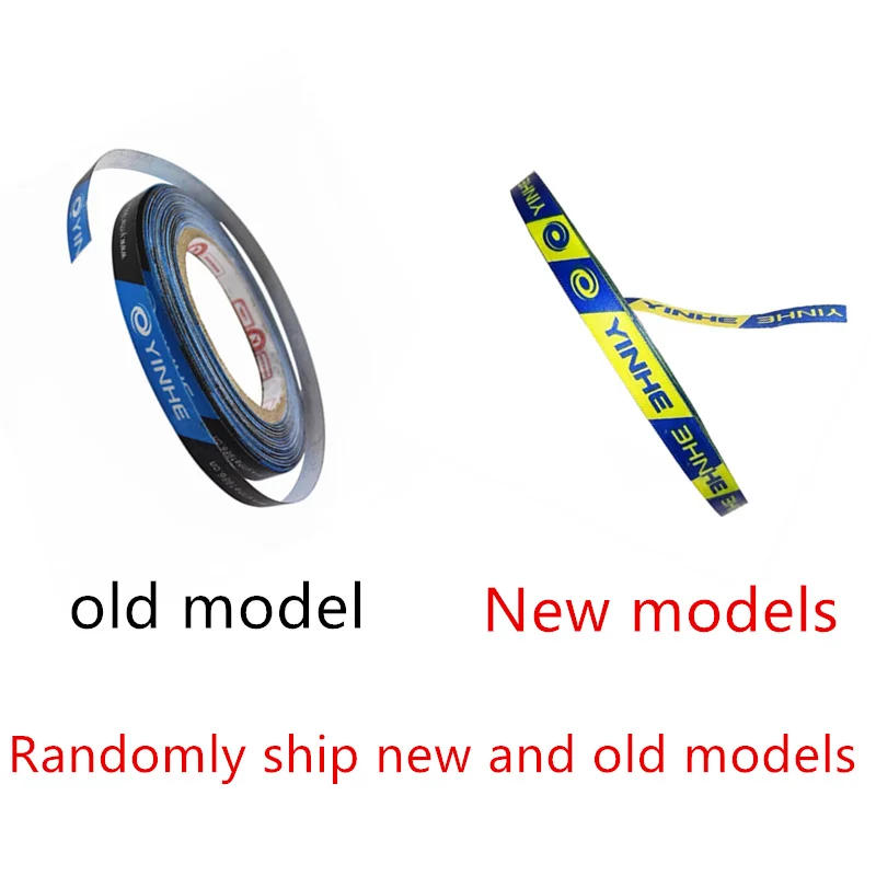 Description Picture 3 of item1pcs YINHE Edge Tape Table Tennis Racket 1cmx25M Side Protector Ping Pong Bat Protective Tape Accessories