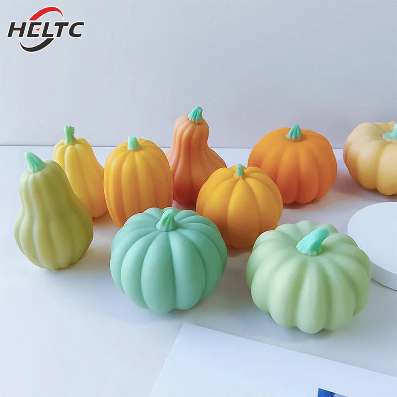 Description Picture 4 of item1pcs Halloween Pumpkin Silicone Mold DIY Aromatherapy Candles Drip Resin Plaster Ornaments Mould Handmade Soap Candle Making