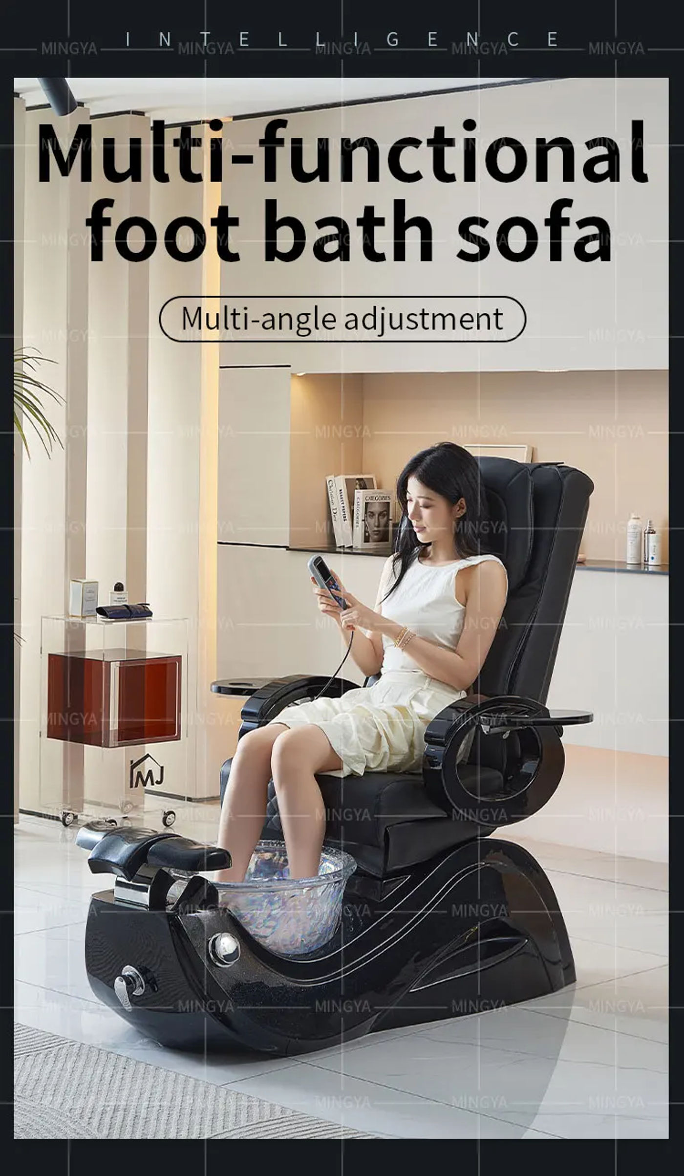 Description Picture 2 of itemFactory custom luxury spa massage chair for nail salon pedicure chairs