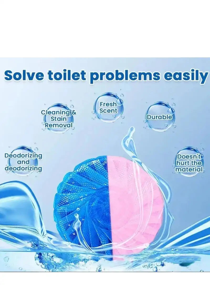 Description Picture 5 of item6/12Pcs Long-Lasting Toilet Bowl Cleaner Tablets - Sustained-Release Technology for Tough Stains Automatic Toilet Cleaner