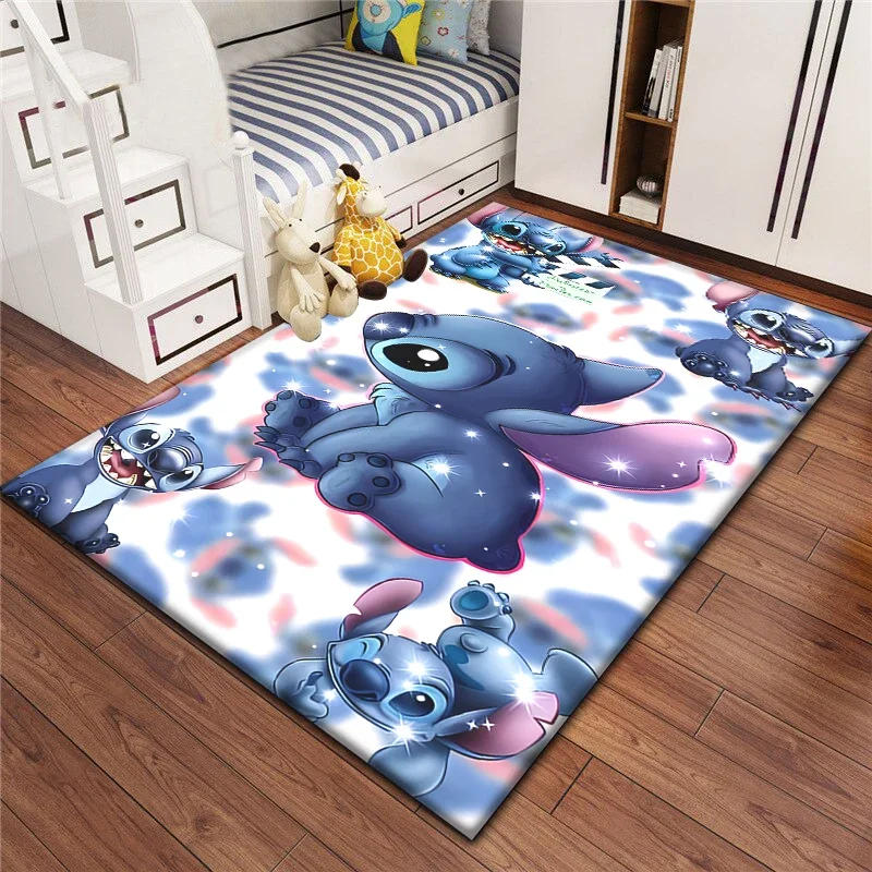 Description Picture 4 of itemStitch Cartoon Carpet Rug for Living Room Bedroom Decoration Picnic Camp Kitchen Carpet Crawling Carpet Decoration