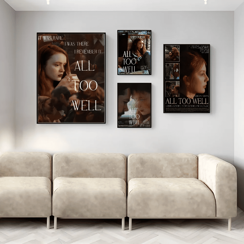 Description Picture 3 of itemShort Film All Too Well Lyrics Memorial DIY Sticky Poster Waterproof Paper Sticker Coffee House Bar Home Decor