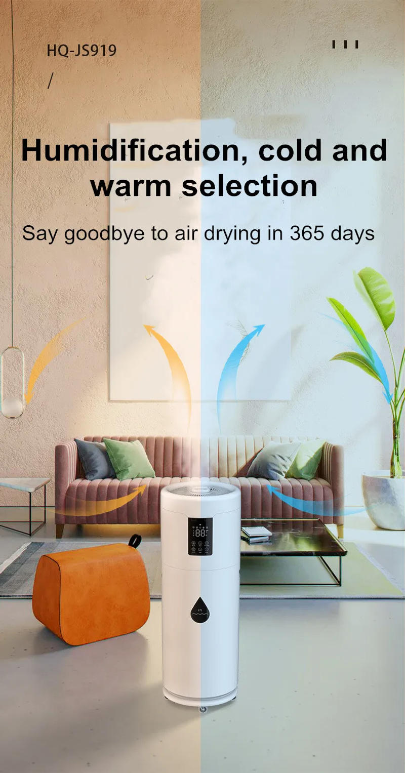 Description Picture 4 of item100-240V Humidifiers for Large Room Wholehouse Humidifier 2000 sq.ft.Honovos 17L/4.5Gal Ultrasonic Cool Mist Large Humidifier