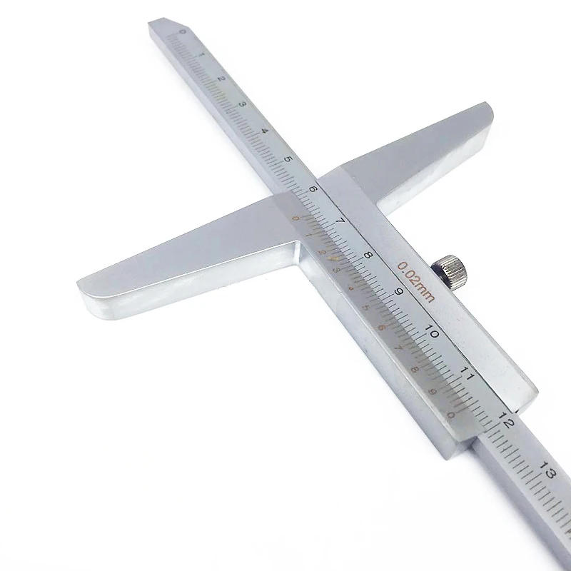 Description Picture 3 of item0-150mm 0-200mm 0-300mm Depth Vernier Caliper 0.02mm Steel Metric Gauge Micrometer 6inch 8inch 12inch depth Measuring Tools