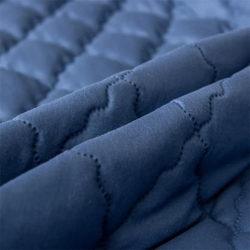 Description Picture 3 of item1Pc / 2Pc Waterproof Quilted Pillowcase Solid Color Pillow Cover Case 48x74cm Pillowsham Anti-Mite Anti-Bacterial Bedroom