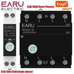 Smart WiFi Circuit Breaker Time Timer Relay Switch Smart Home House Voice Remote Control by TUYA APP Work with Alexa Google Home