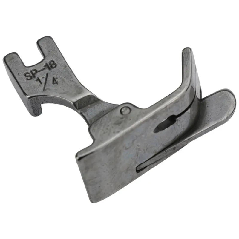 Description Picture 5 of item1Pc Metal Presser Foot SP-18 Industrial Sewing Machine Flat 1/4 1/8 3/8 1/16 3/16 5/16 1/32 Car Moving Edge Single Needle Flat
