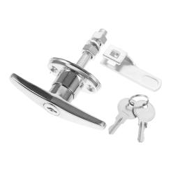 Electric Cabinet Door Handle Lock Locks with Keys Toolbox Drawer Security Mailbox Metal Zinc Alloy